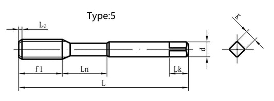 SD-HT STRAIGHT FLUTED TAPS - SudoMetals