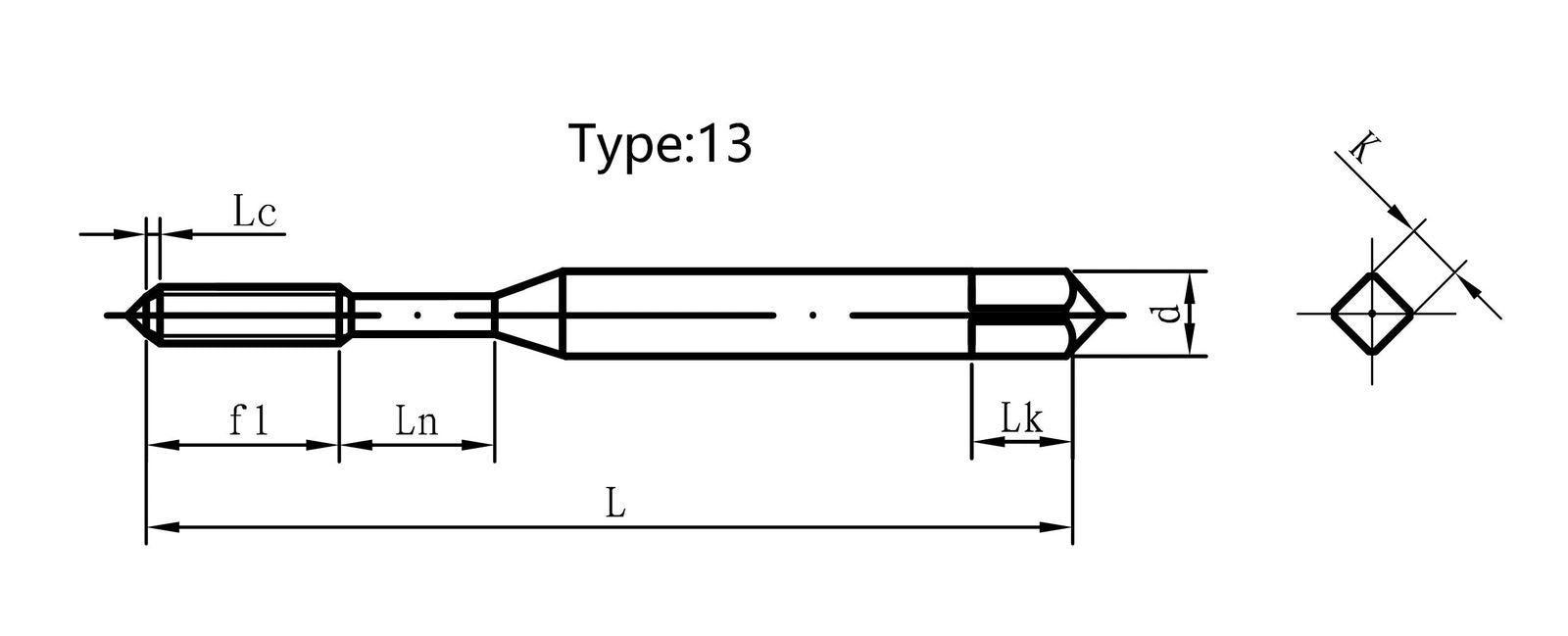 SD-HT STRAIGHT FLUTED TAPS - SudoMetals